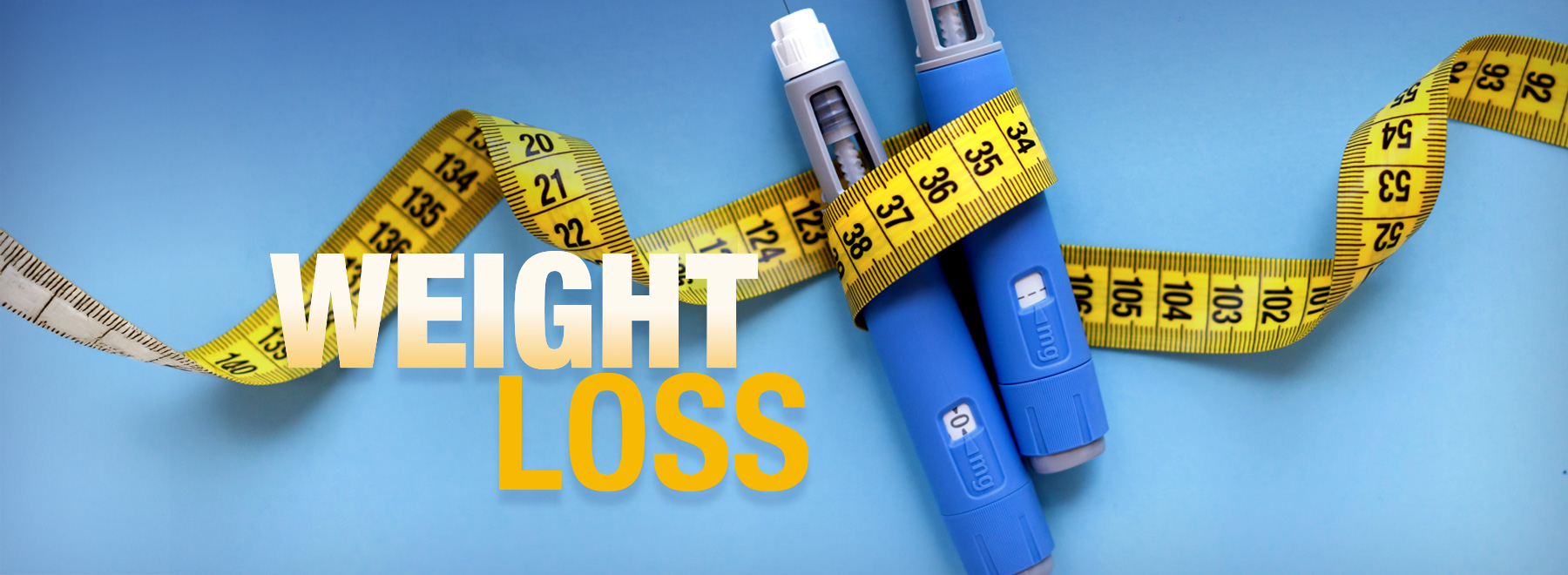 Illustration of GLP-1 shots for achieving weight loss goals.